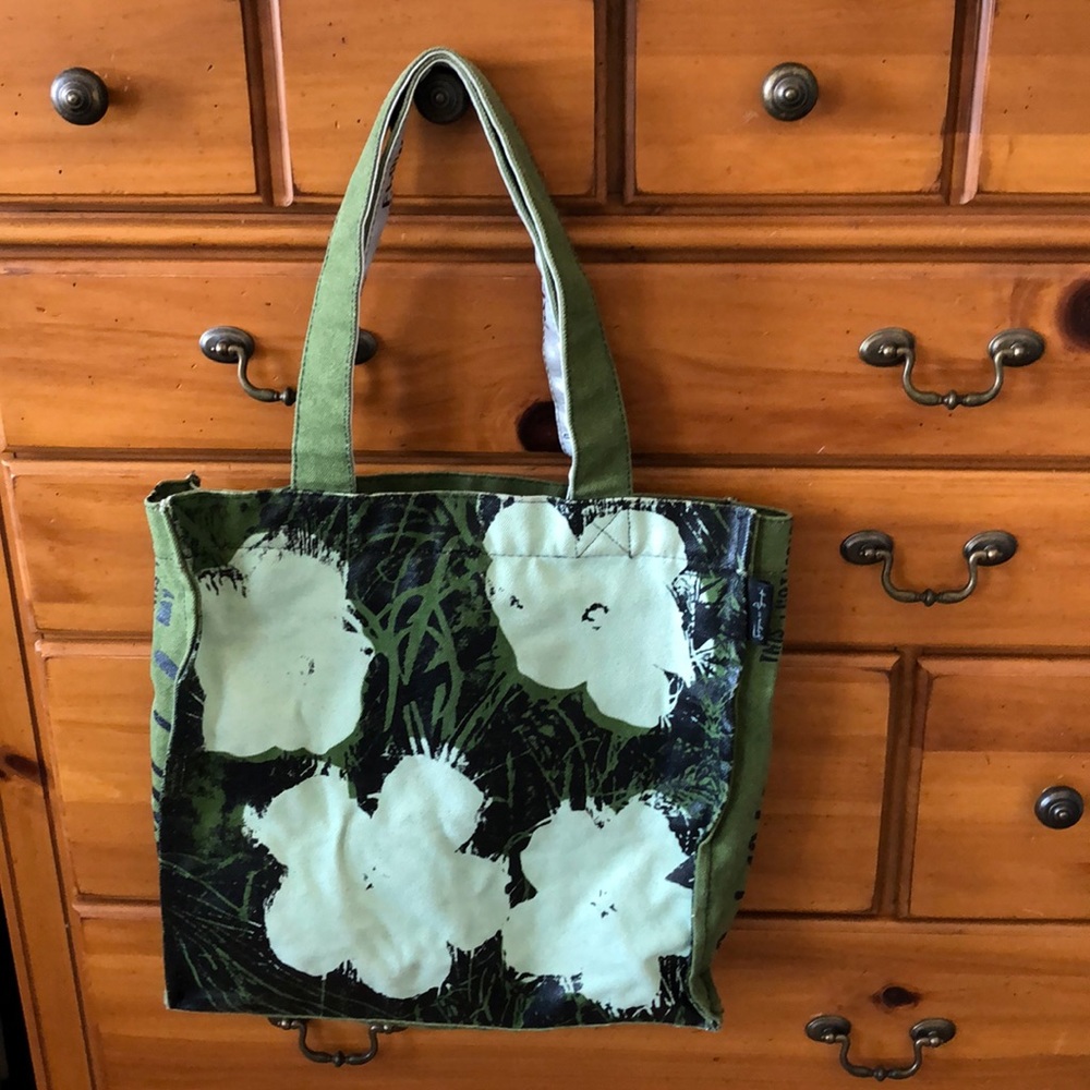 Andy Warhol canvas tote bag